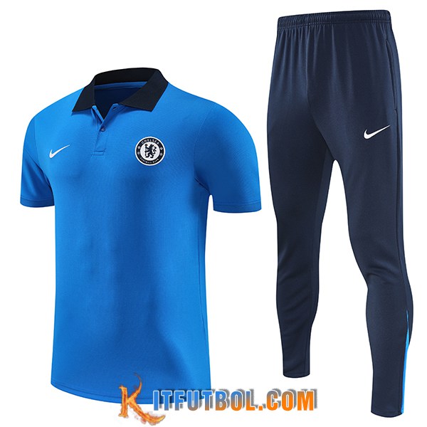 Camiseta Polo FC Chelsea Azul 2025/2026