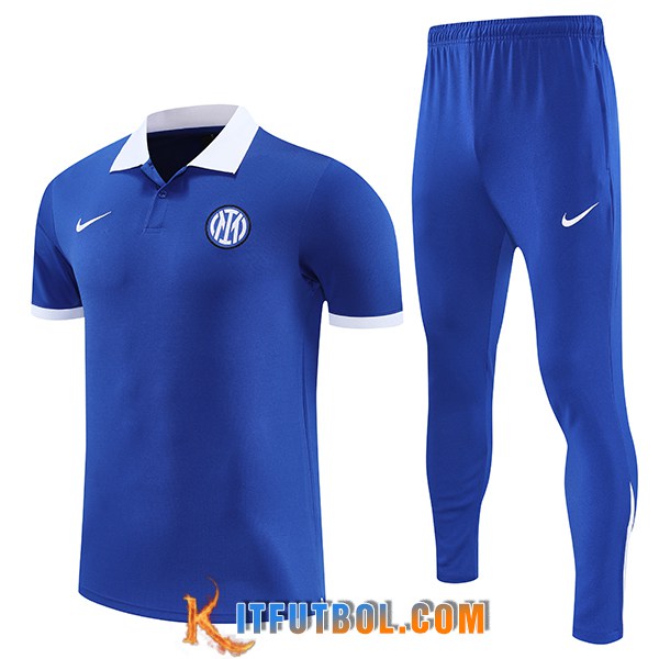 Camiseta Polo Inter Milan azul real 2025/2026
