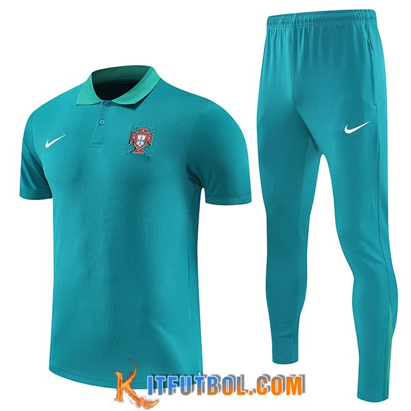 Camiseta Polo Portugal Verde 2025/2026