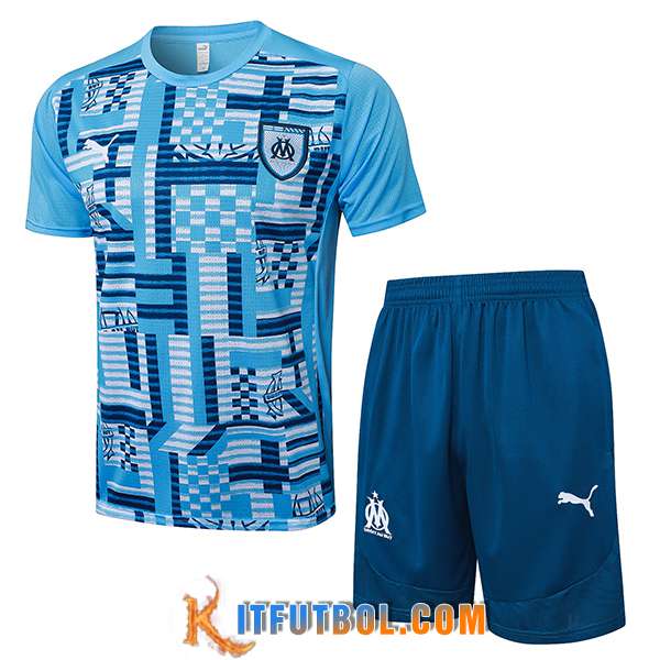 Camiseta Entrenamiento Marsella Azul 2025/2026