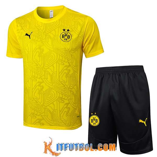 Camiseta Entrenamiento Dortmund Amarillo 2025/2026