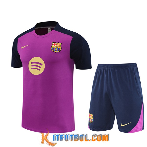 Camiseta Entrenamiento FC Barcelona Violeta 2025/2026