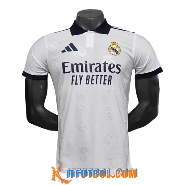 Camiseta Polo Real Madrid Blanco 2025/2026