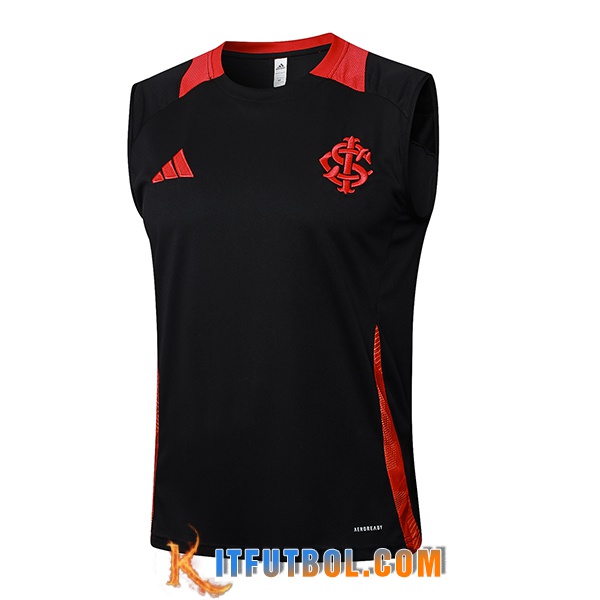 Chalecos De Futbol Internacional Negro/Rojo 2025/2026