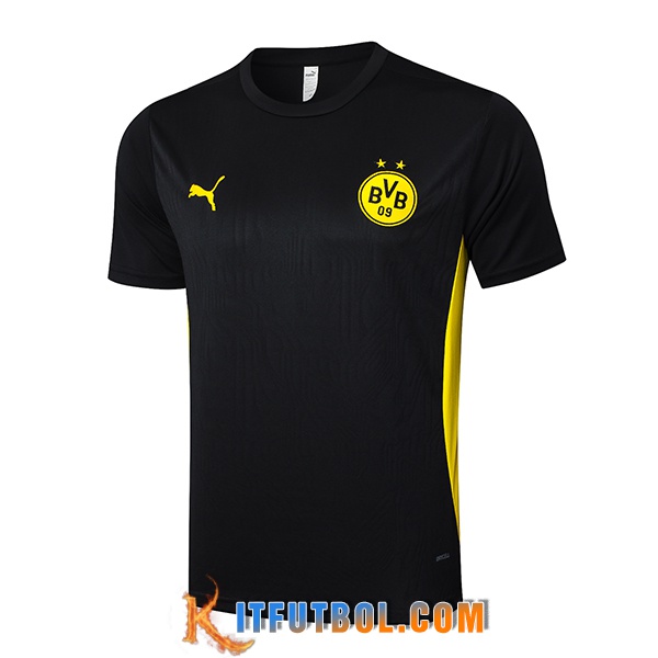 Camiseta Entrenamiento Dortmund Negro/Amarillo 2025/2026