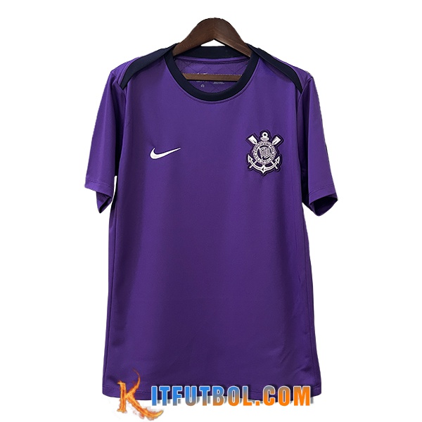 Camiseta Entrenamiento Corinthians Violeta/Negro 2025/2026