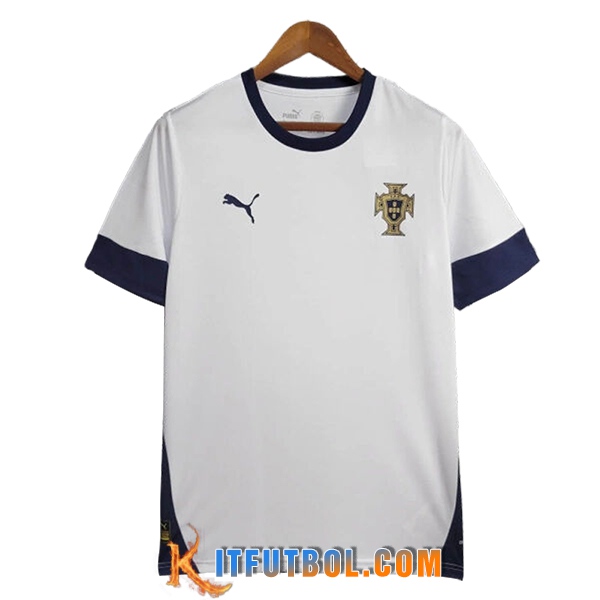 Camiseta Entrenamiento Portugal Blanco/Azul 2025/2026