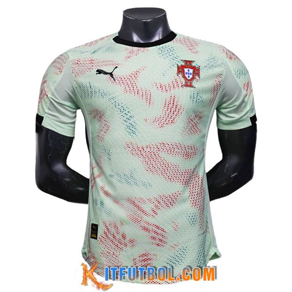 Camiseta Entrenamiento Portugal Verde/Rojo 2025/2026