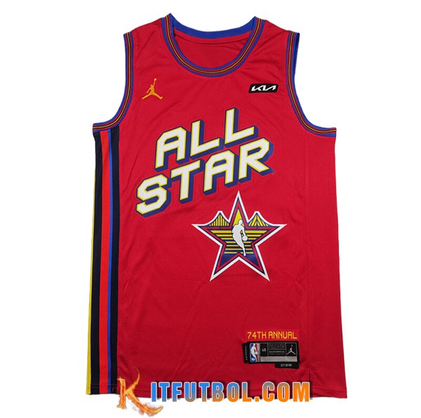 Camisetas NBA American All-Star (ANTETOKOUNMPO #34) 2024/25 Rojo/Negro