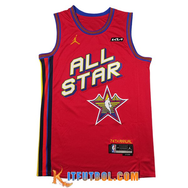 Camisetas NBA American All-Star (WEMBANYAMA #1) 2024/25 Rojo/Negro