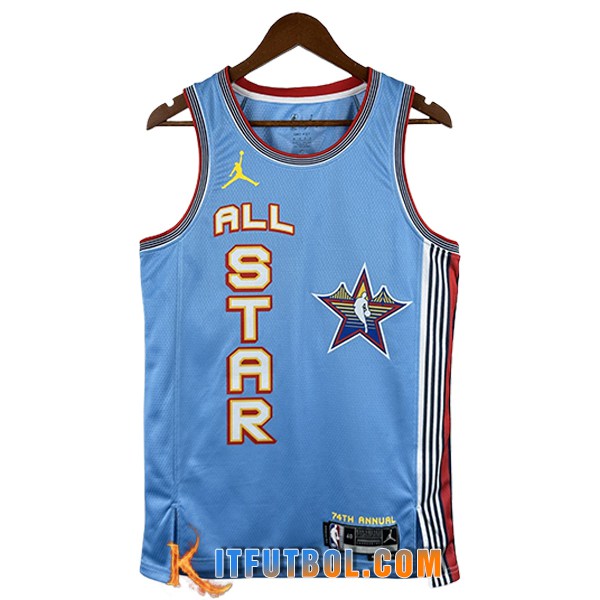 Camisetas NBA American All-Star (BROWN #7) 2024/25 Azul/Rojo