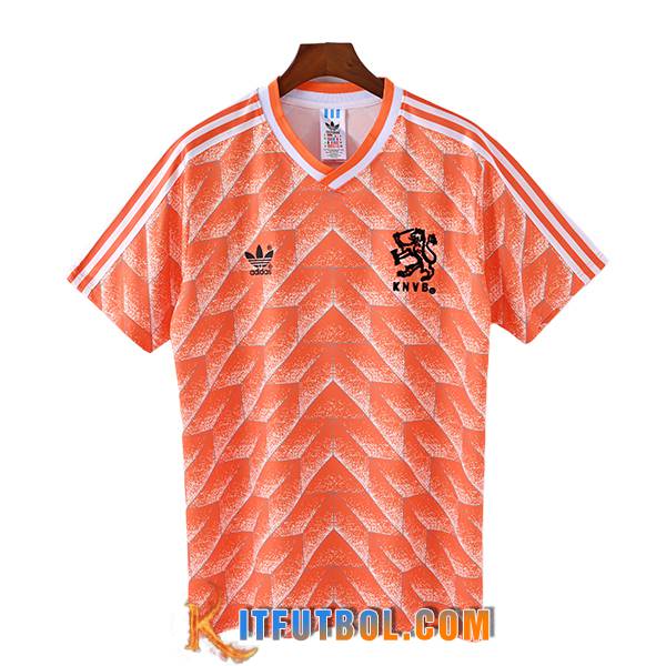 Camisetas De Futbol Países Bajos Retro Primera 1988