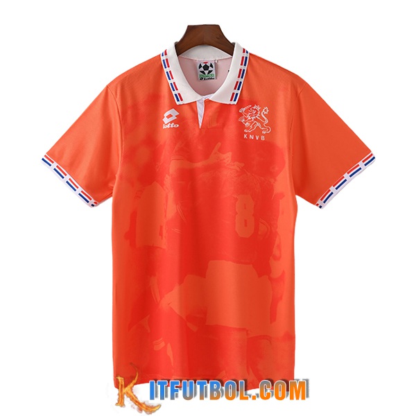 Camisetas De Futbol Países Bajos Retro Primera 1996