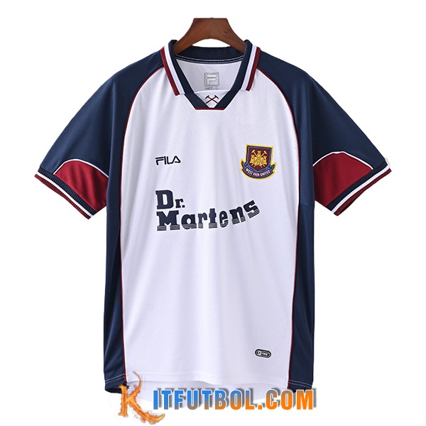 Camisetas De Futbol West Ham Retro Segunda 1999/2001