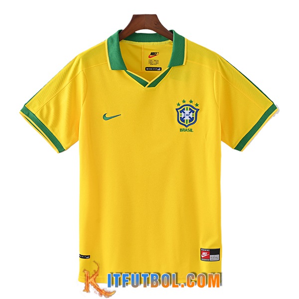 Camisetas De Futbol Brasil Retro Primera 1997