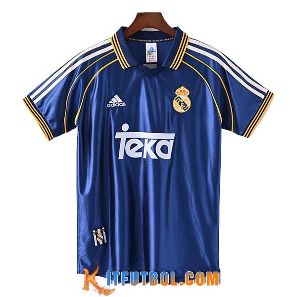 Camisetas De Futbol Real Madrid Retro Segunda 1998/2000