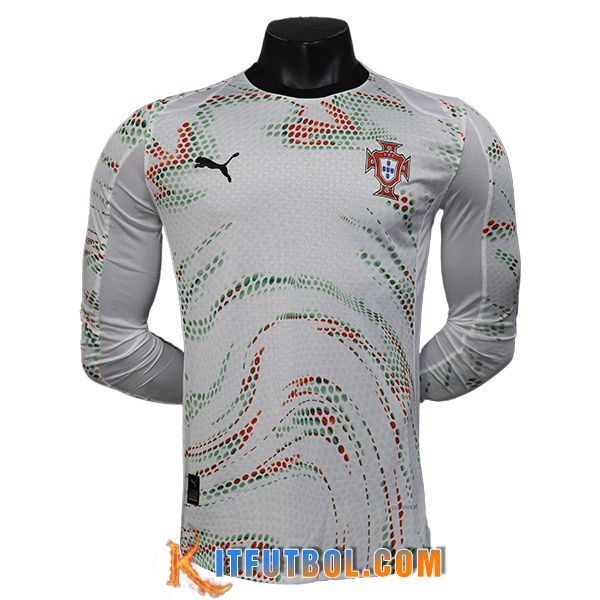 Nueva Camiseta Equipo Nacional Portugal Manga Largas Segunda 2025/2026