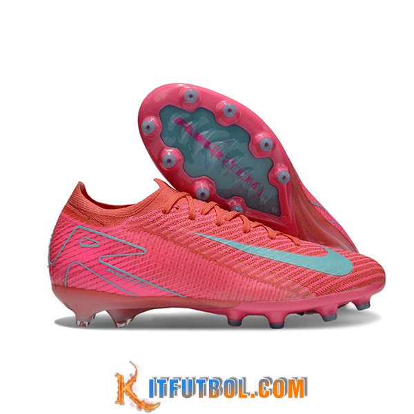 Nike Botas De Fútbol AIR Zoom Mercurial Vapor 16 Elite XXV AG Rosa/Azul