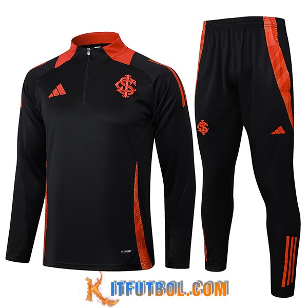 Chandal Equipos De Futbol SC Internacional Negro/Rojo 2025/2026
