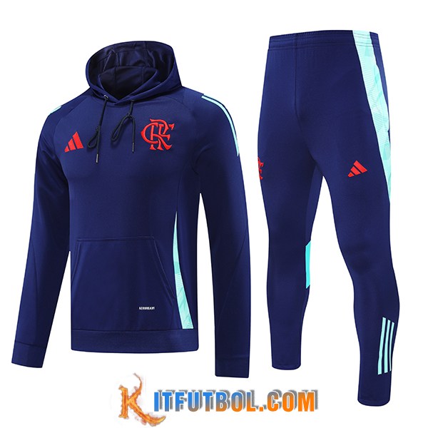Chaqueta Con Capucha Chandal Flamenco azul real 2025/2026