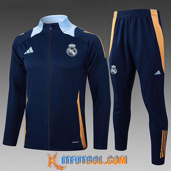 Chandal Equipos De Futbol Chaquetas Real Madrid Ninos azul real 2025/2026