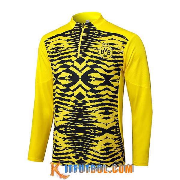 Sudadera De Entrenamiento Dortmund BVB Amarillo/Negro 2025/2026