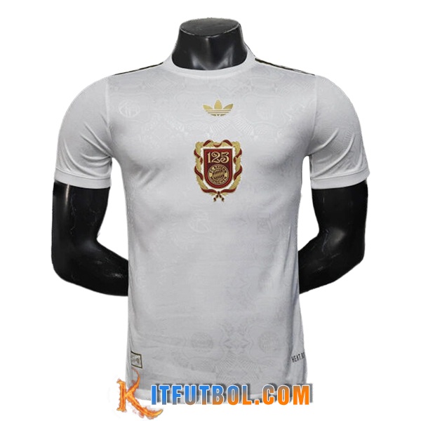 Nueva Camisetas De Futbol Bayern Munich 125th Anniversary Edition Blanco 2024/2025