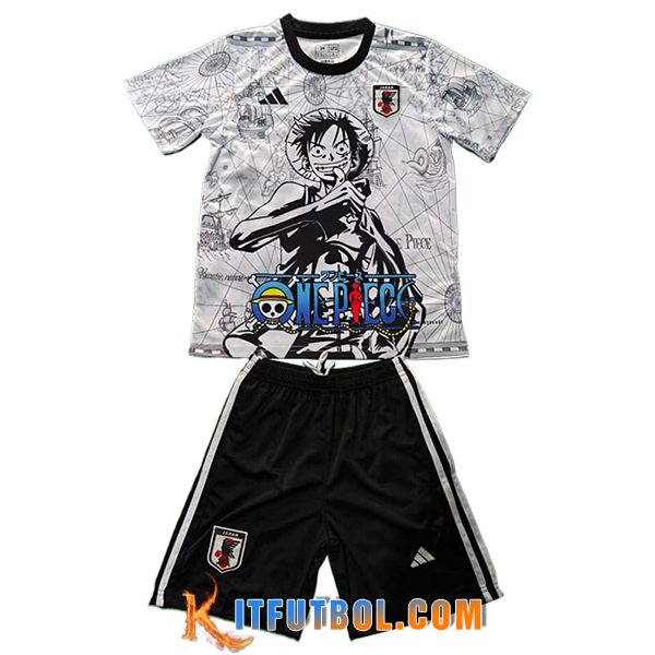 Camisetas De Futbol Japon Ninos Special Edition Negro/Blanco 2025/2026