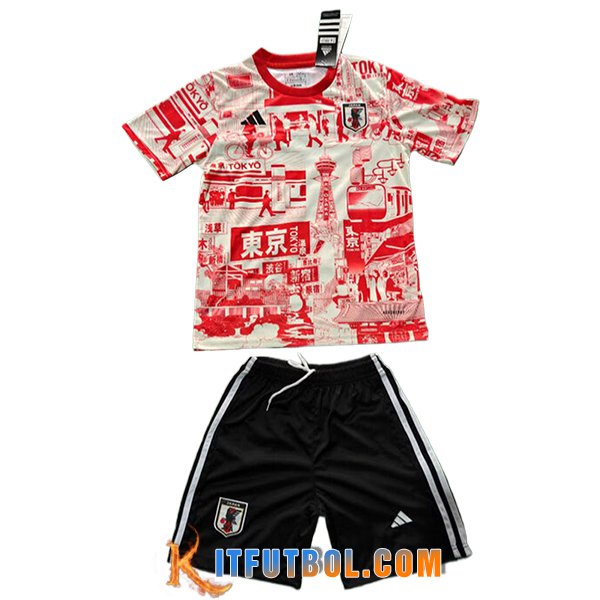 Camisetas De Futbol Japon Ninos Special Edition Rojo 2025/2026
