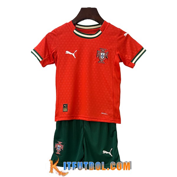 Nueva Camisetas De Futbol Portugal Ninos Primera 2025/2026
