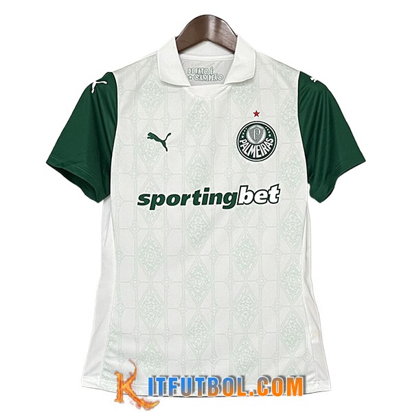 Nueva Camisetas De Futbol Palmeiras Mujer Segunda 2025/2026