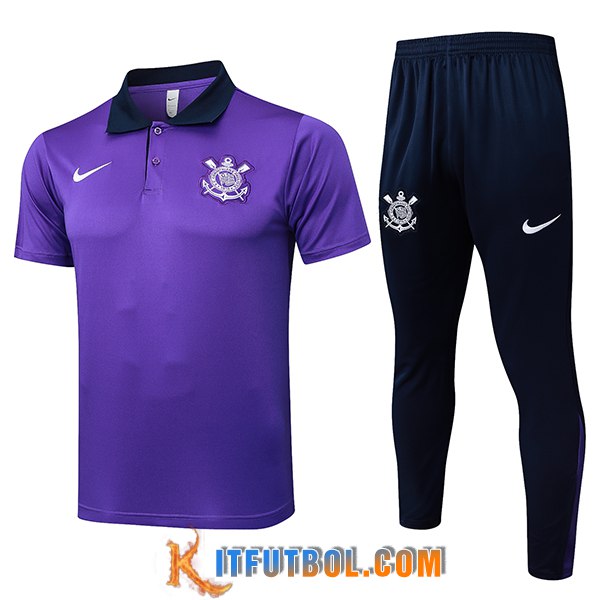 Camiseta Polo Corinthians Violeta 2025/2026