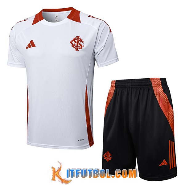 Camiseta Entrenamiento Internacional Blanco/Rojo 2025/2026