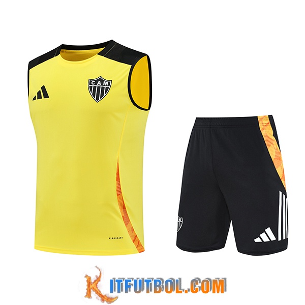 Camiseta Entrenamiento sin mangas Atletico Mineiro Amarillo 2025/2026