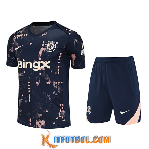 Camiseta Entrenamiento FC Chelsea Azul Oscuro 2025/2026