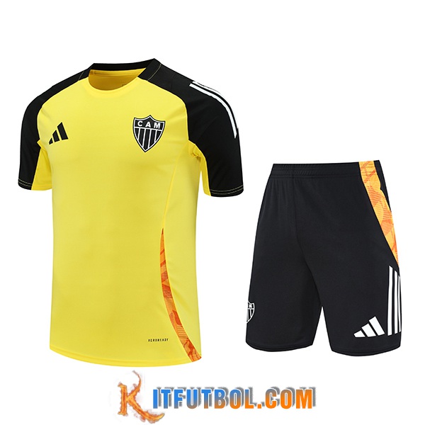 Camiseta Entrenamiento Atletico Mineiro Amarillo 2025/2026