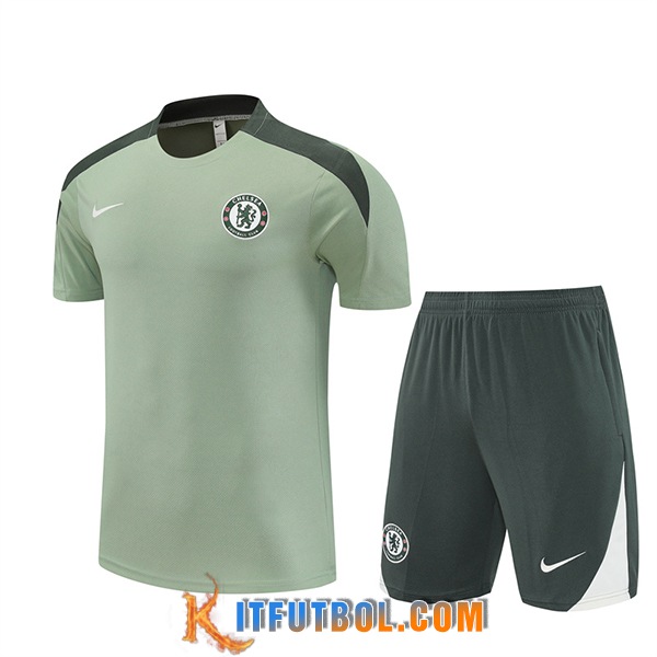 Camiseta Entrenamiento FC Chelsea Verde 2025/2026