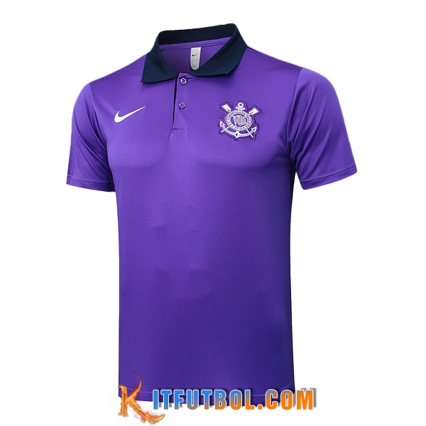 Camiseta Polo Corinthians Violeta 2025/2026