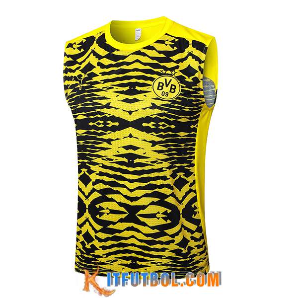Chalecos De Futbol Dortmund Amarillo/Negro 2025/2026