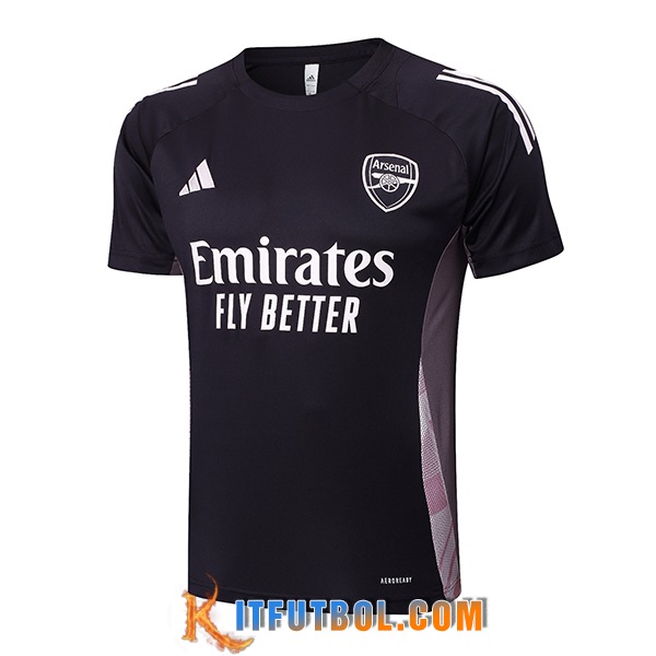 Camiseta Entrenamiento Arsenal Gris Oscuro 2025/2026