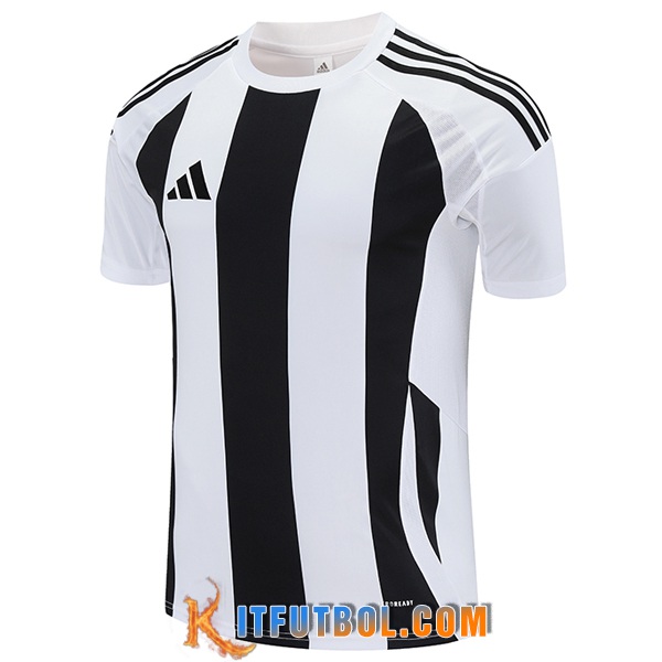 Camiseta Entrenamiento Adidas Blanco/Negro 2025/2026