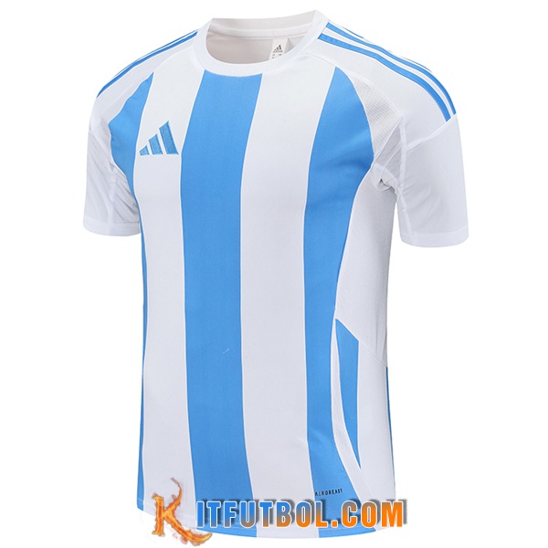 Camiseta Entrenamiento Adidas Blanco/Azul 2025/2026