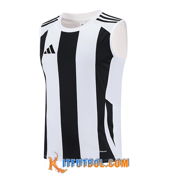 Chalecos De Futbol Adidas Blanco/Negro 2025/2026