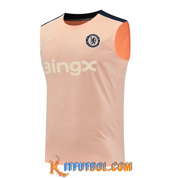 Camiseta Entrenamiento sin mangas FC Chelsea Rosa 2025/2026