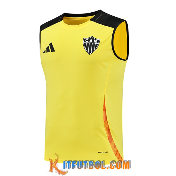 Chalecos De Futbol Atletico Mineiro Amarillo 2025/2026