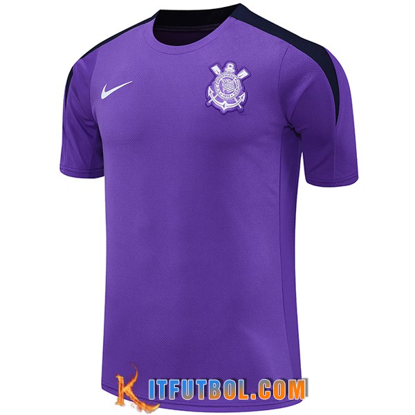 Camiseta Entrenamiento Corinthians Violeta 2025/2026