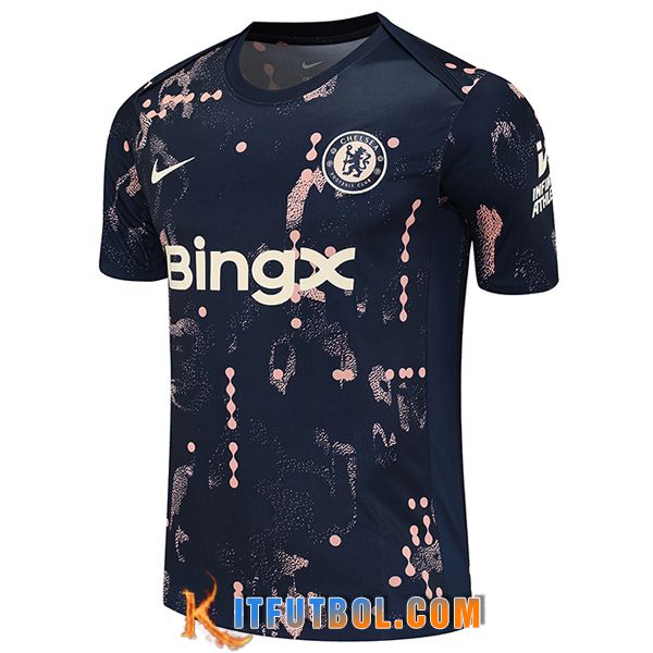 Camiseta Entrenamiento FC Chelsea Azul Oscuro 2025/2026