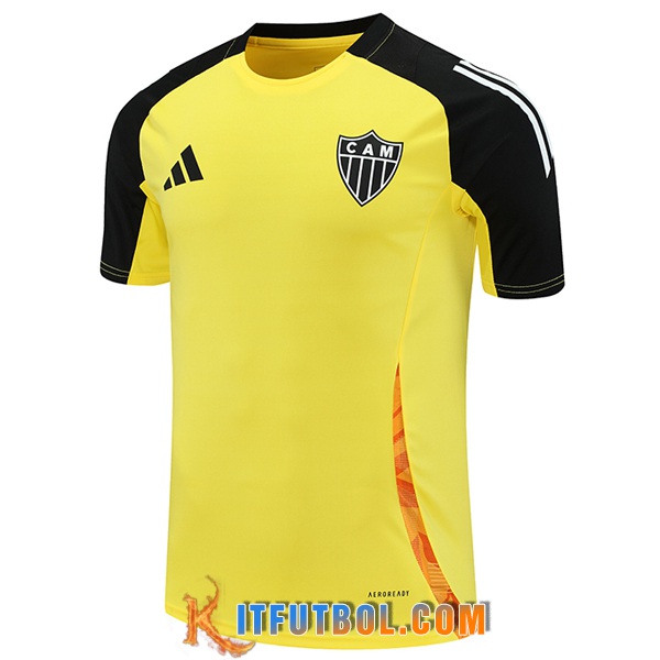 Camiseta Entrenamiento Atletico Mineiro Amarillo 2025/2026