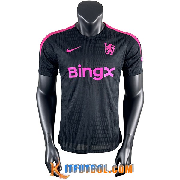Camiseta Entrenamiento FC Chelsea Negro/Violeta 2025/2026