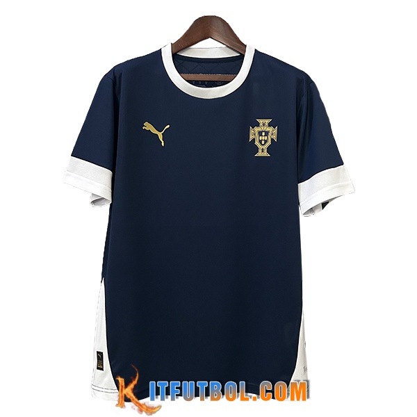 Camiseta Entrenamiento Portugal Azul Oscuro 2025/2026